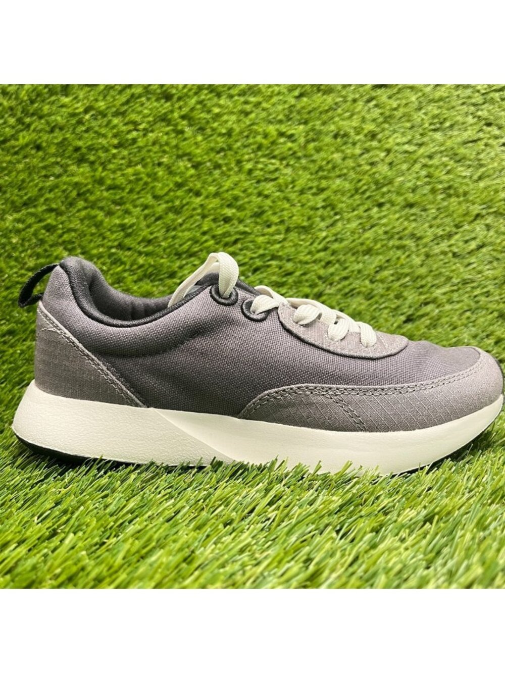 Allbirds Courier Womens Size 5 Dark Gray White Athletic Running Shoes Sneakers